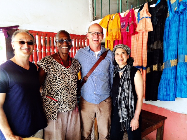 UMD TDPS Dance faculty Sara Pearson and Patrik Widrig in Senegal