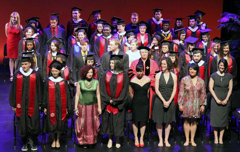 TDPS Spring 2014 Graduation - BA Dance, BA Theatre, MFA Dance, MFA Theatre Design, PhD Theatre & Performance Studies